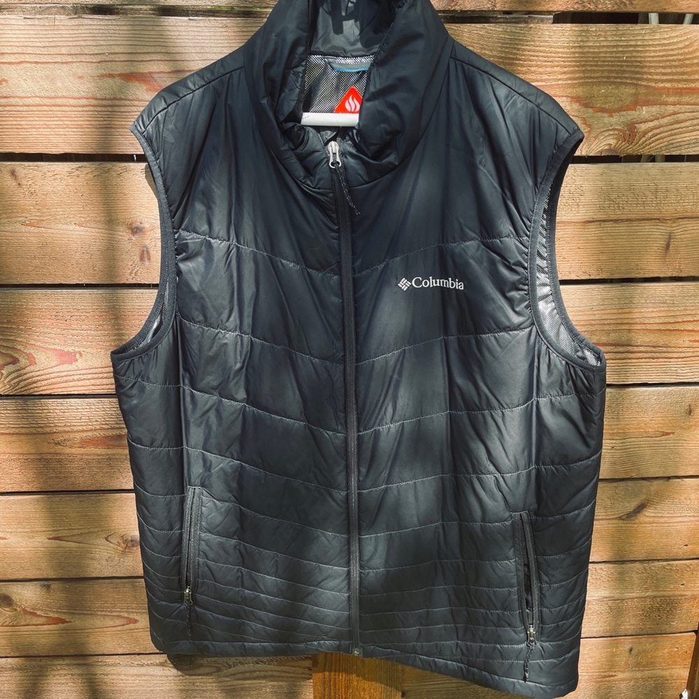 Men’s Columbia OmniHeat Vest Sz L